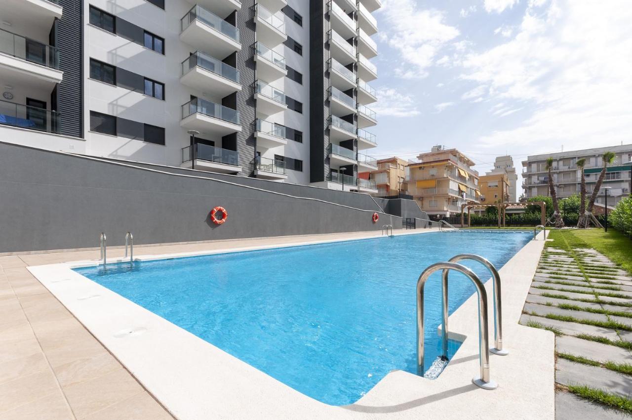 Ag Residencial El Alamo Daire Playa de Gandia Dış mekan fotoğraf